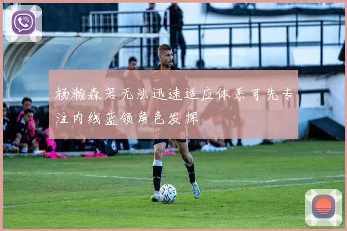 杨瀚森若无法迅速适应体系可先专注内线蓝领角色发挥